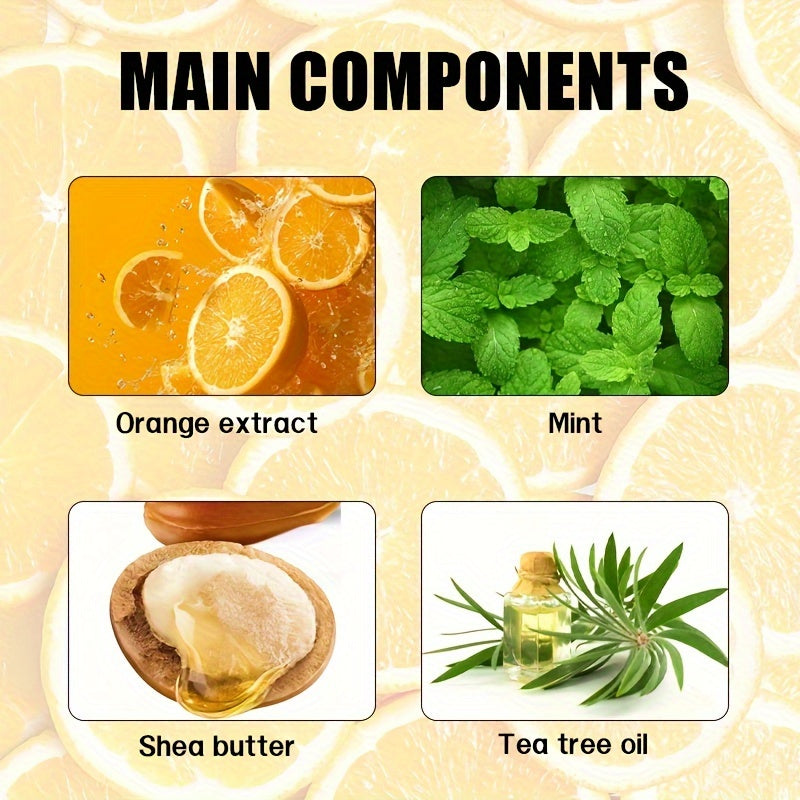 ROZINO Dog Paw Balm for Dry Cracked Paws, Moisturizing Pet Paw Care with Natural Plant Extracts, Shea Butter, Orange & Mint, Tea Tree Oil - Pet Health Supplies for Dogs & Cats - 40g/1.41oz