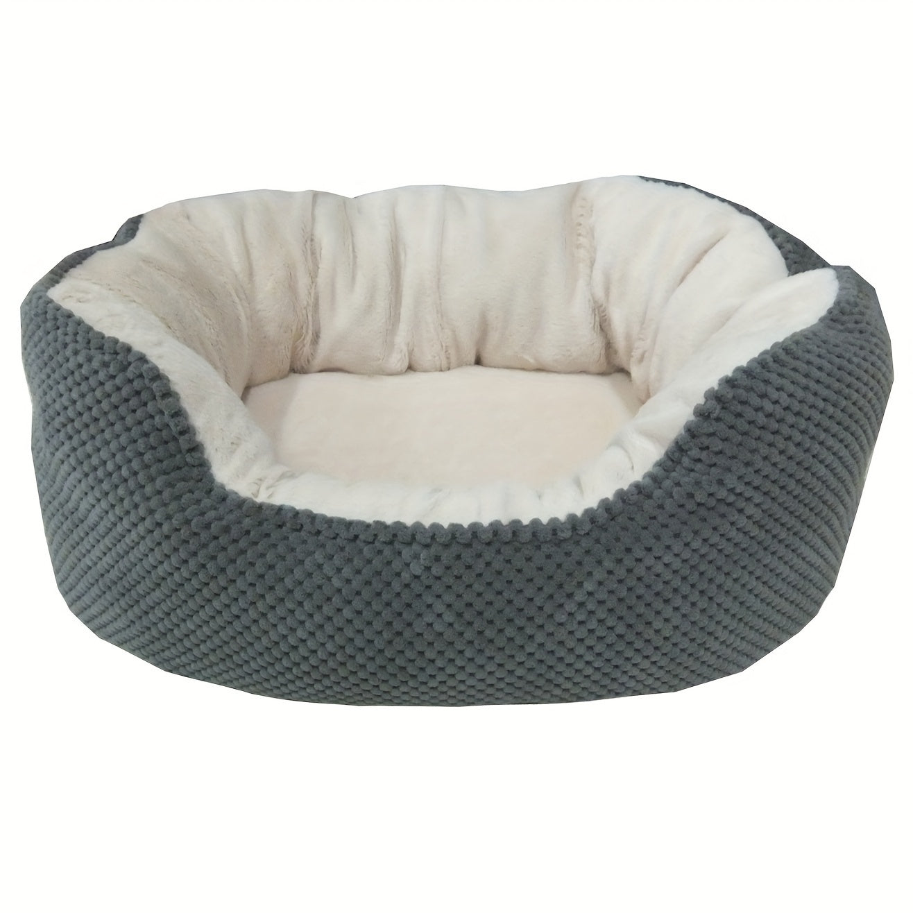 1pc Dog House Multi-color Optional Oval Pet Bed, Suitable For Four Seasons, Dog Kennel Warm And Comfortable Dog Bed Durable Dog Mattress