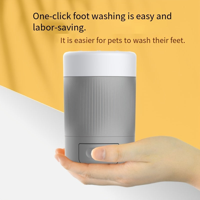 Effortless Automatic Dog Paw Cleaner - Compact Travel Paw Wash Cup - Safe & Hygienic Pet Grooming Solution for Furry Friends